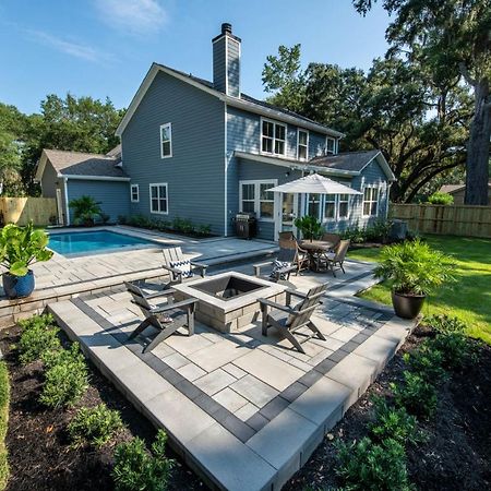 Luxury Beach House W/ Backyard Oasis. Heated Pool. Île de Hilton-Head Extérieur photo